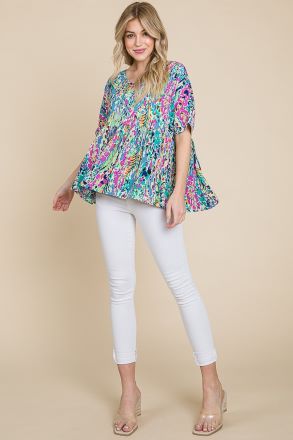 Keep Blooming Baby Doll Top