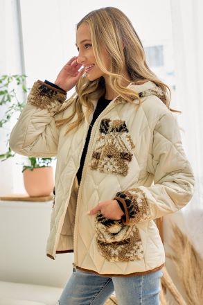 Adorably Yours Quilted Jacket
