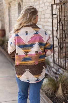 Small Town Stroll Southwest Jacket