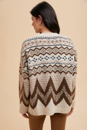 Forever Winter Fair Isle Sweater