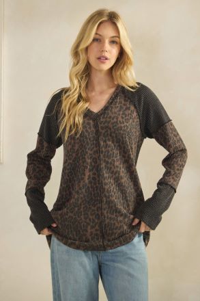 Wild Things Ribbed Top