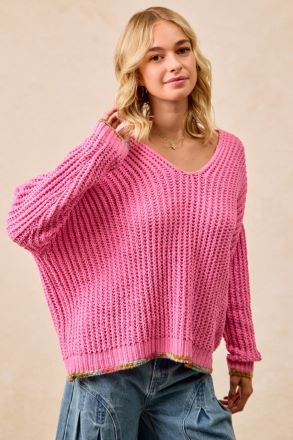 Candy Pink Sweater