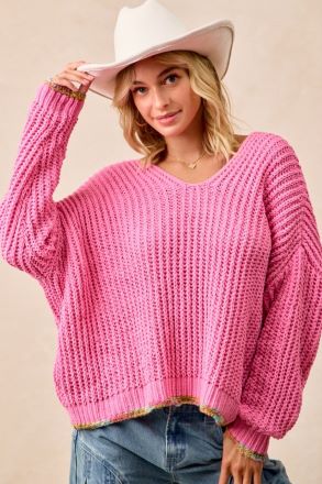Candy Pink Sweater