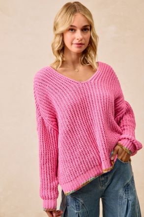 Candy Pink Sweater