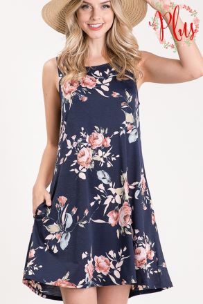 Just for You Floral Dress