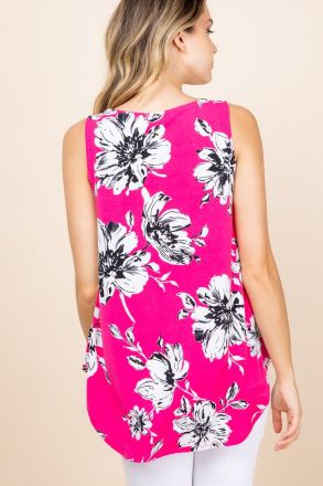 Dreaming of Spring Floral Tank